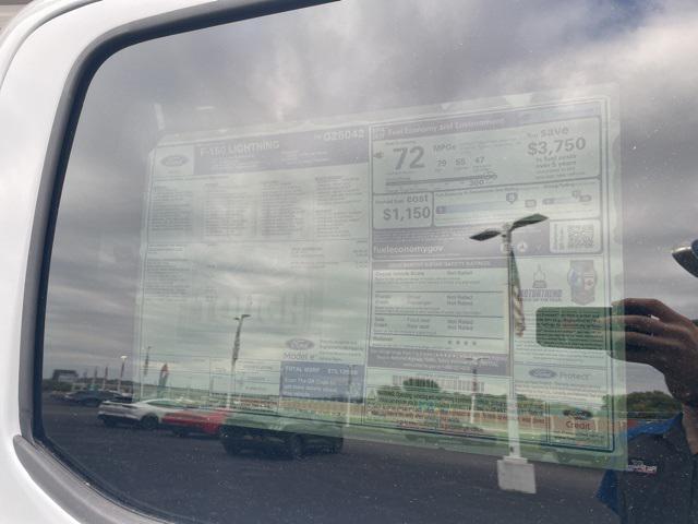 new 2025 Ford F-150 Lightning car, priced at $74,524