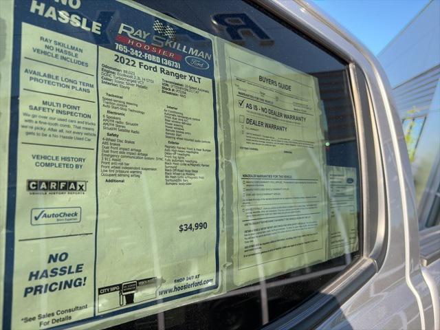 used 2022 Ford Ranger car, priced at $32,990