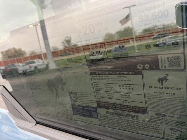 new 2025 Ford Bronco car, priced at $58,339