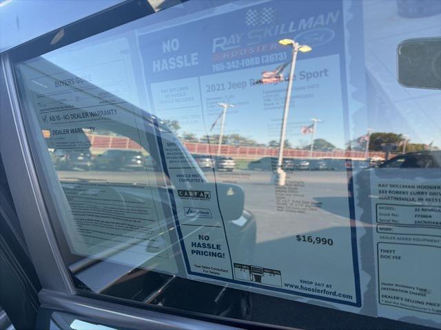 used 2021 Jeep Renegade car, priced at $16,490