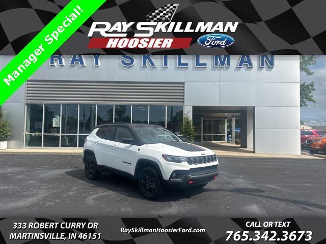 used 2023 Jeep Compass car, priced at $24,490