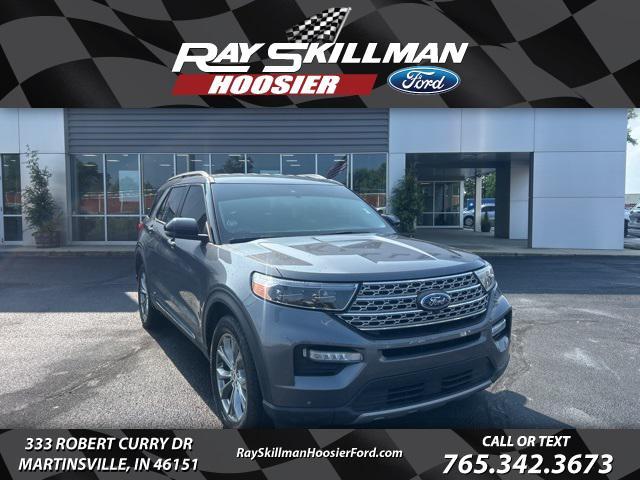 used 2022 Ford Explorer car, priced at $34,990