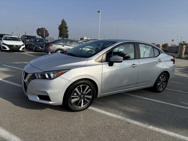 used 2021 Nissan Versa car, priced at $16,833