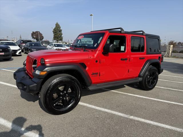 used 2021 Jeep Wrangler Unlimited car, priced at $31,495