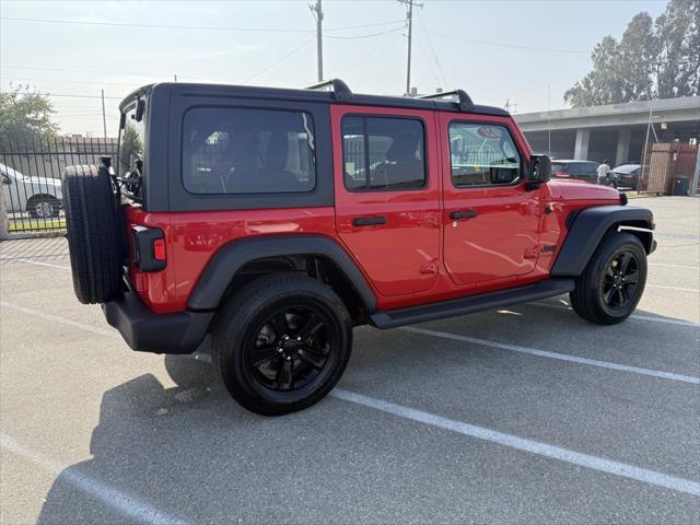 used 2021 Jeep Wrangler Unlimited car, priced at $31,495