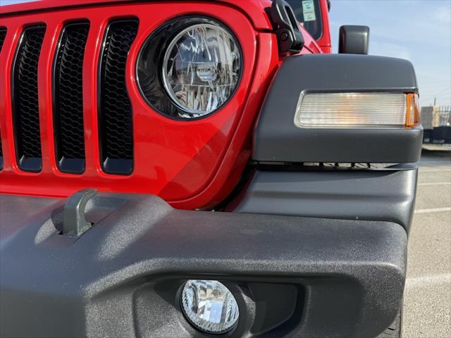 used 2021 Jeep Wrangler Unlimited car, priced at $31,495