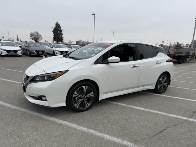 used 2021 Nissan Leaf car, priced at $18,988