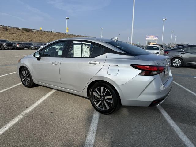 used 2021 Nissan Versa car, priced at $16,875