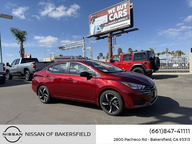 new 2025 Nissan Versa car, priced at $23,420