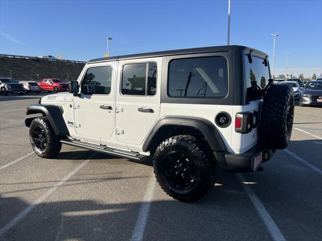 used 2021 Jeep Wrangler Unlimited car, priced at $32,988