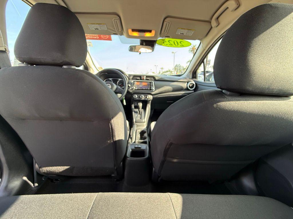 used 2025 Nissan Versa car, priced at $18,495