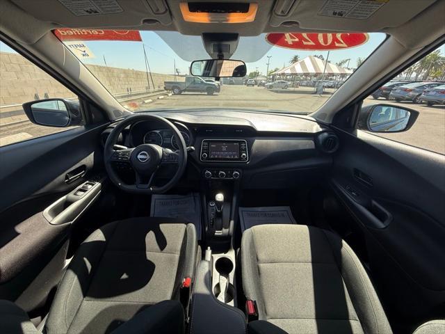 used 2024 Nissan Kicks car, priced at $20,495