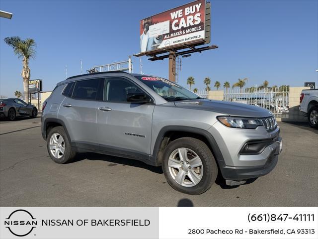 used 2022 Jeep Compass car, priced at $18,575