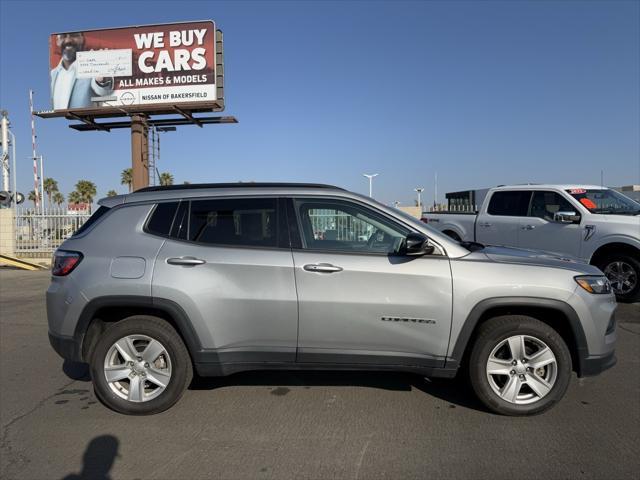 used 2022 Jeep Compass car, priced at $18,654