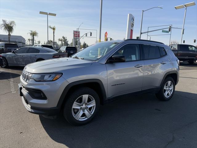 used 2022 Jeep Compass car, priced at $18,654