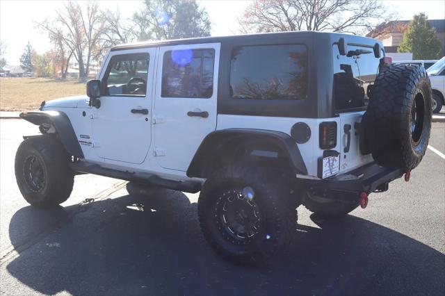 used 2014 Jeep Wrangler Unlimited car, priced at $18,999