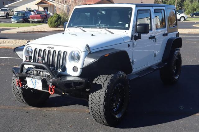 used 2014 Jeep Wrangler Unlimited car, priced at $18,999