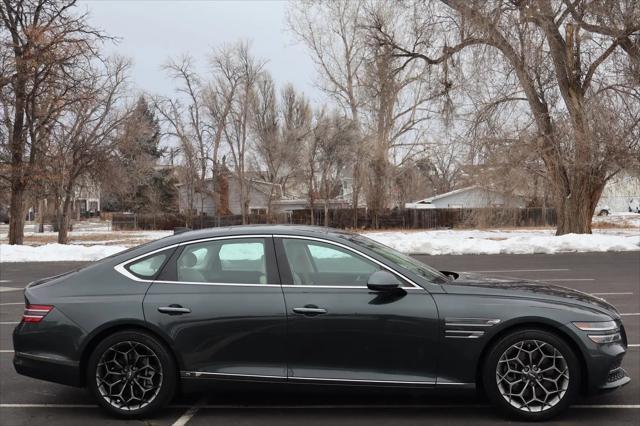 used 2021 Genesis G80 car, priced at $32,999