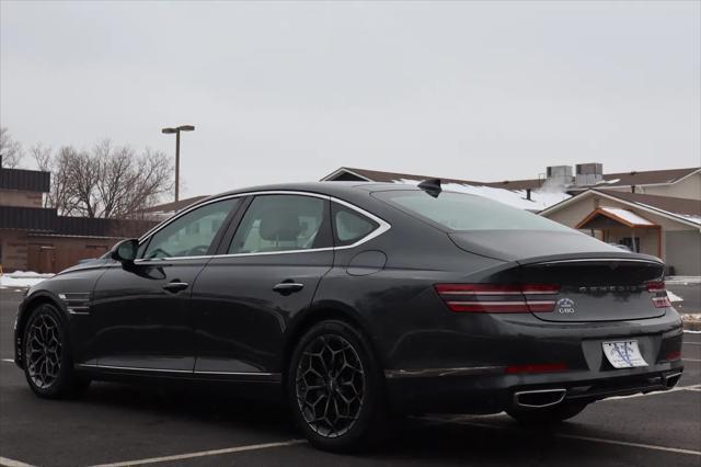 used 2021 Genesis G80 car, priced at $32,999