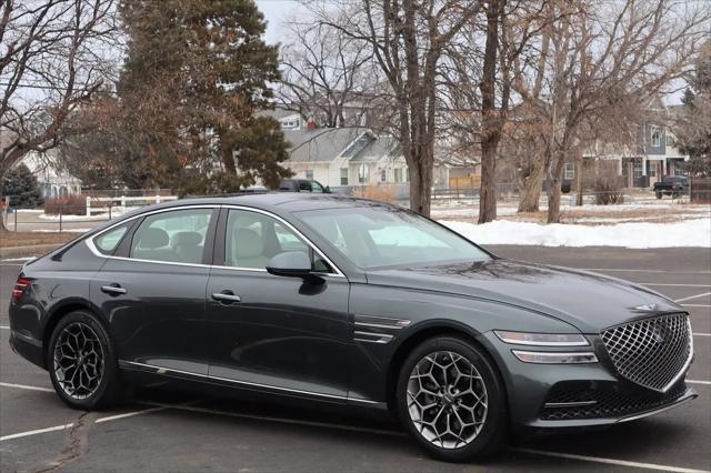 used 2021 Genesis G80 car, priced at $32,999