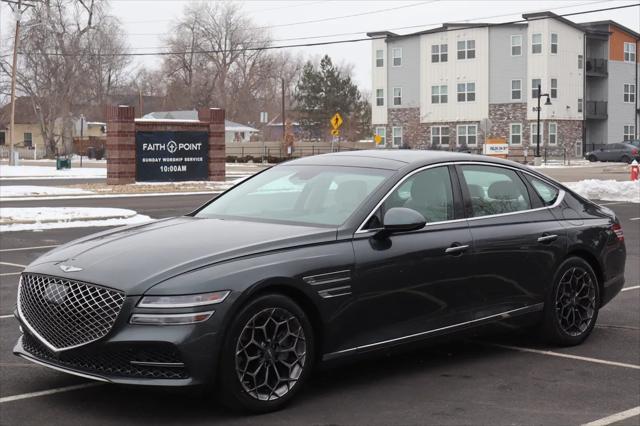 used 2021 Genesis G80 car, priced at $32,999