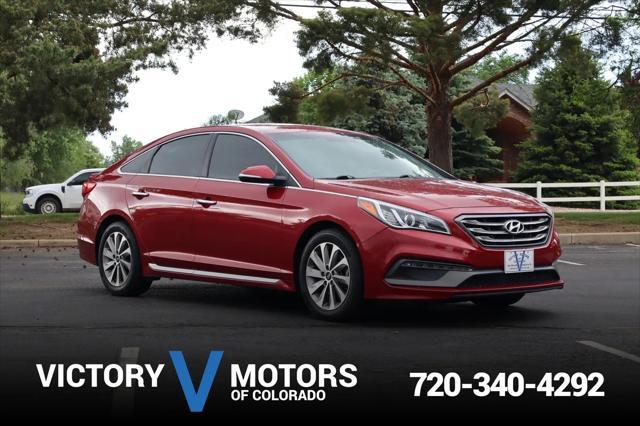used 2015 Hyundai Sonata car, priced at $7,999