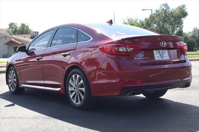 used 2015 Hyundai Sonata car, priced at $6,999