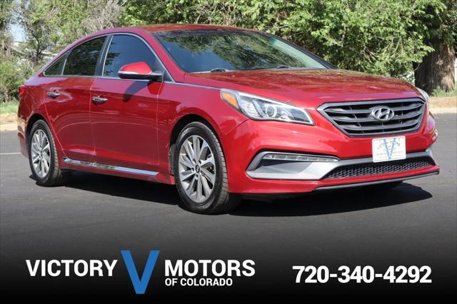 used 2015 Hyundai Sonata car, priced at $6,999