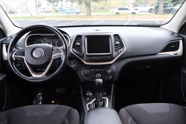 used 2015 Jeep Cherokee car, priced at $10,999