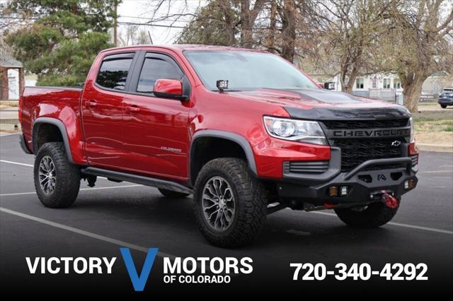 used 2021 Chevrolet Colorado car, priced at $40,999