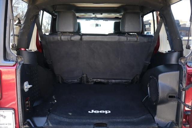 used 2012 Jeep Wrangler Unlimited car, priced at $16,999