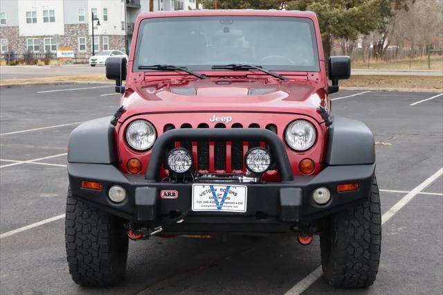 used 2012 Jeep Wrangler Unlimited car, priced at $16,999