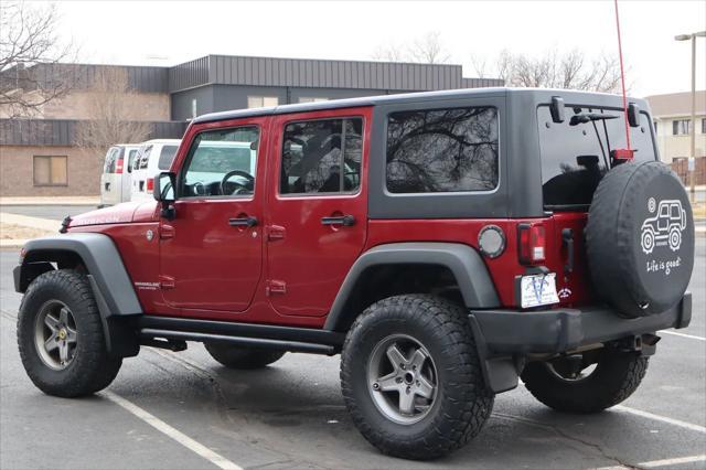 used 2012 Jeep Wrangler Unlimited car, priced at $16,999