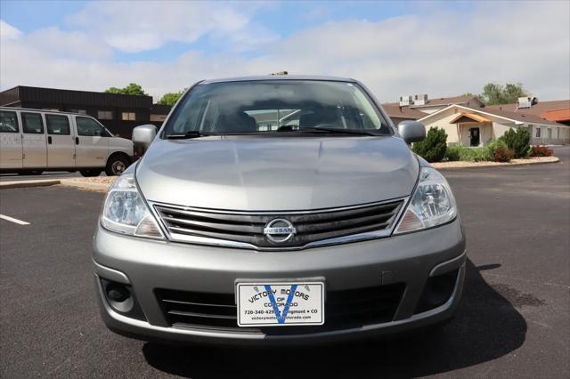 used 2012 Nissan Versa car, priced at $7,999