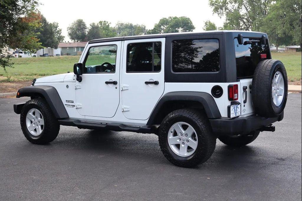 used 2018 Jeep Wrangler JK Unlimited car, priced at $14,999