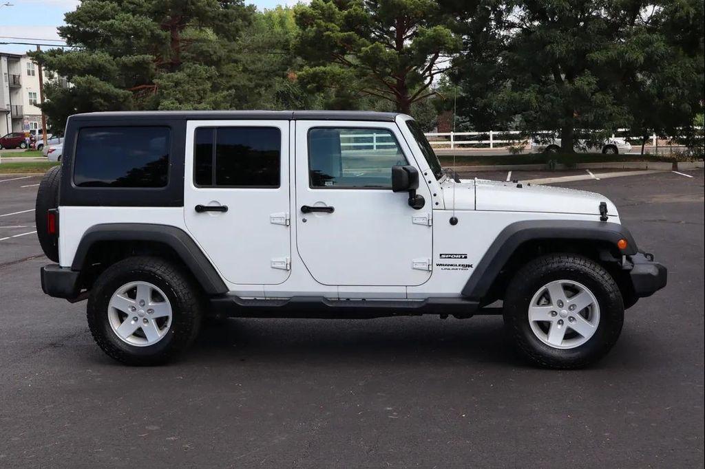 used 2018 Jeep Wrangler JK Unlimited car, priced at $14,999