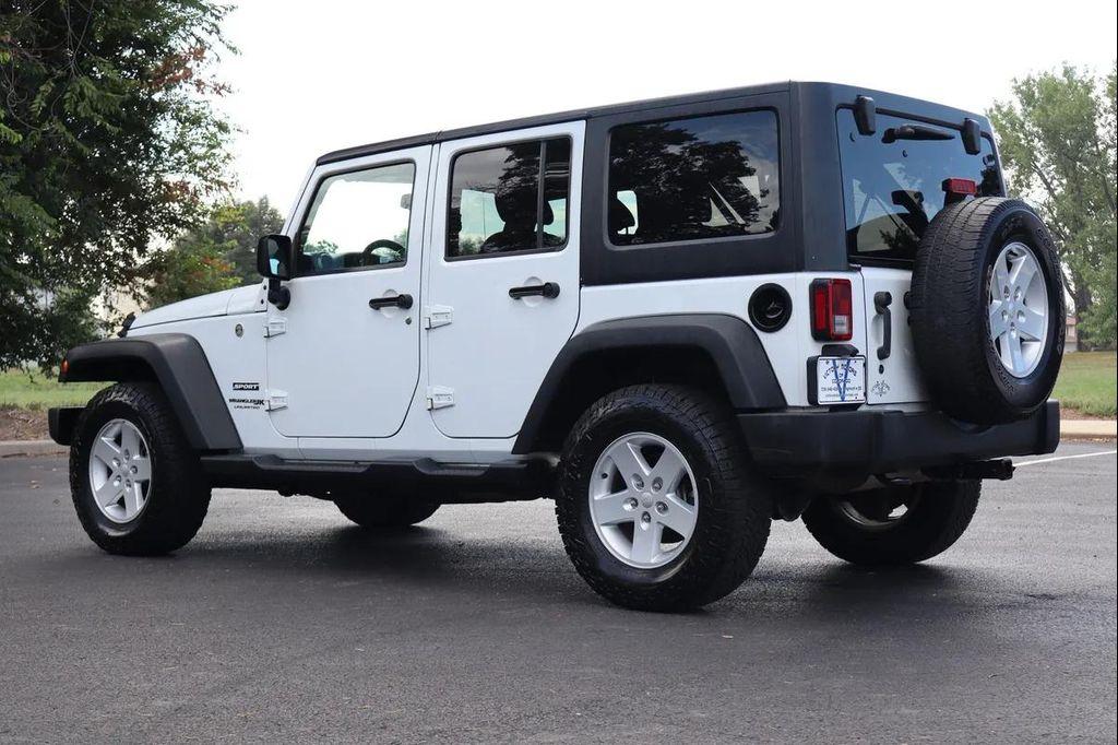 used 2018 Jeep Wrangler JK Unlimited car, priced at $14,999