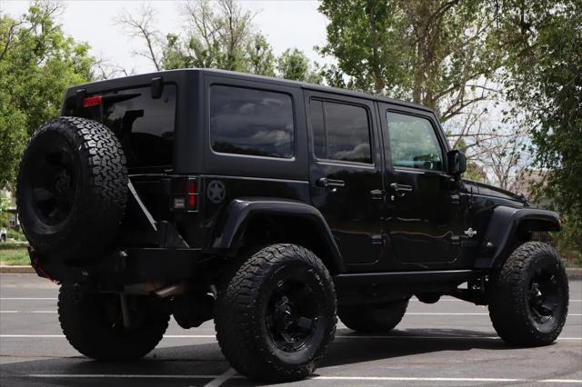 used 2015 Jeep Wrangler Unlimited car, priced at $19,999