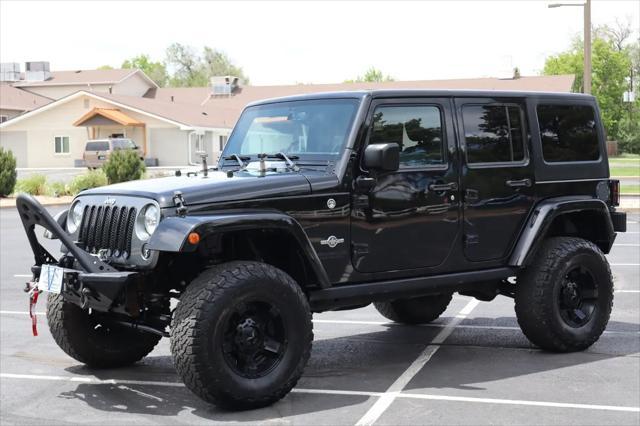 used 2015 Jeep Wrangler Unlimited car, priced at $19,999