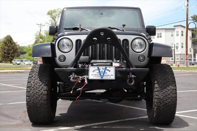 used 2015 Jeep Wrangler Unlimited car, priced at $19,999
