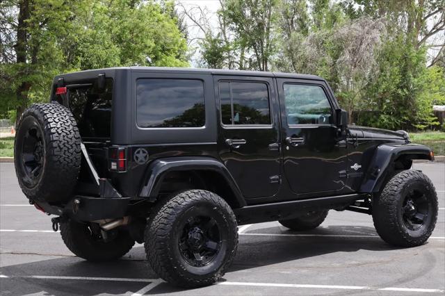 used 2015 Jeep Wrangler Unlimited car, priced at $19,999