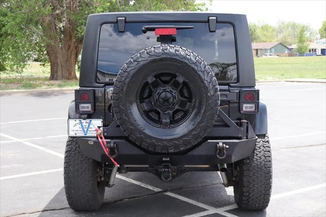 used 2015 Jeep Wrangler Unlimited car, priced at $19,999