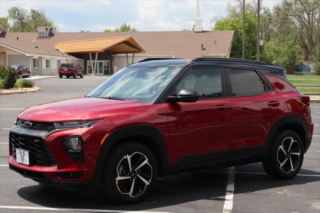 used 2021 Chevrolet TrailBlazer car, priced at $13,999