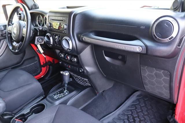 used 2013 Jeep Wrangler Unlimited car, priced at $16,999