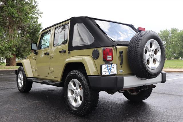 used 2013 Jeep Wrangler Unlimited car, priced at $17,999