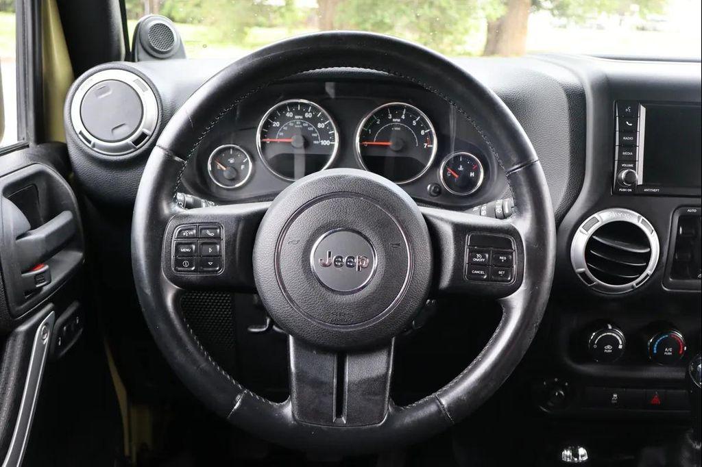 used 2013 Jeep Wrangler Unlimited car, priced at $15,999