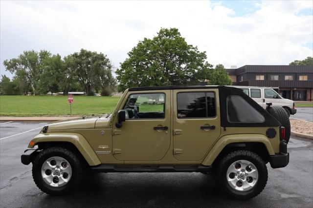 used 2013 Jeep Wrangler Unlimited car, priced at $17,999