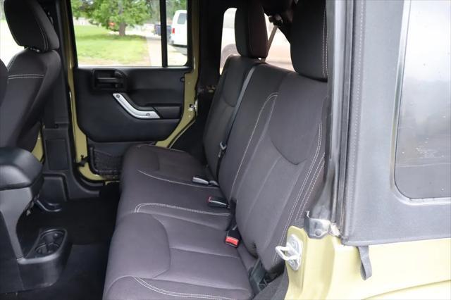 used 2013 Jeep Wrangler Unlimited car, priced at $17,999