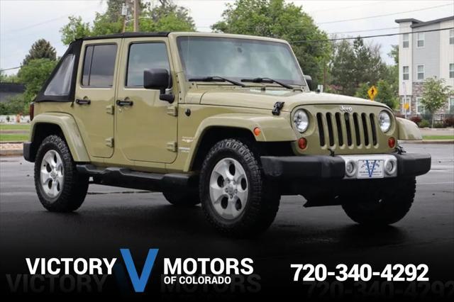 used 2013 Jeep Wrangler Unlimited car, priced at $17,999