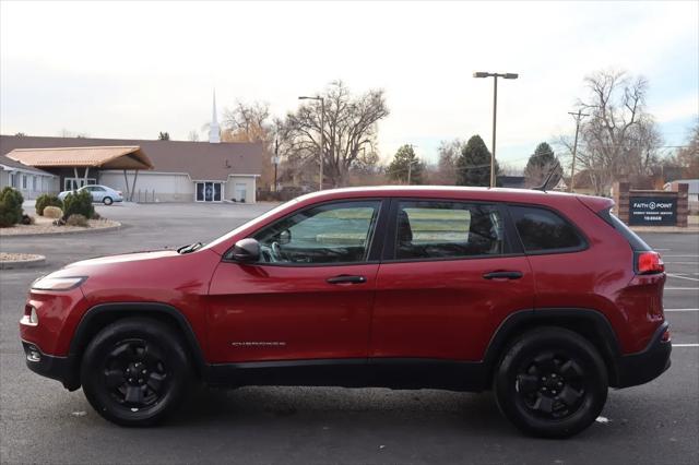 used 2015 Jeep Cherokee car, priced at $7,999